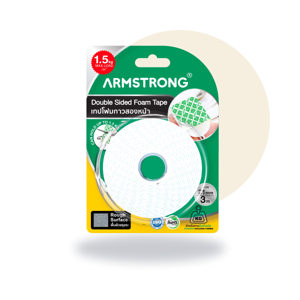 Armstrong Double Sided Foam Tape 21mm x 3mm