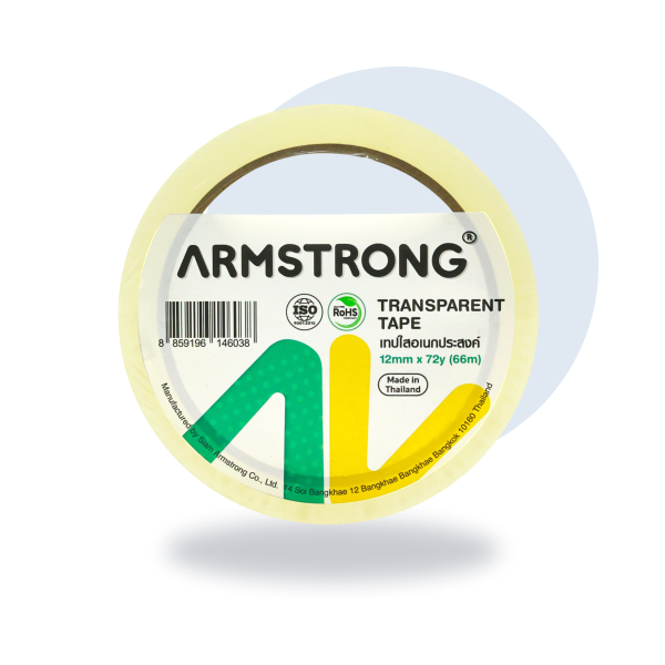 Armstrong Transparent Stationery Tape 33mm