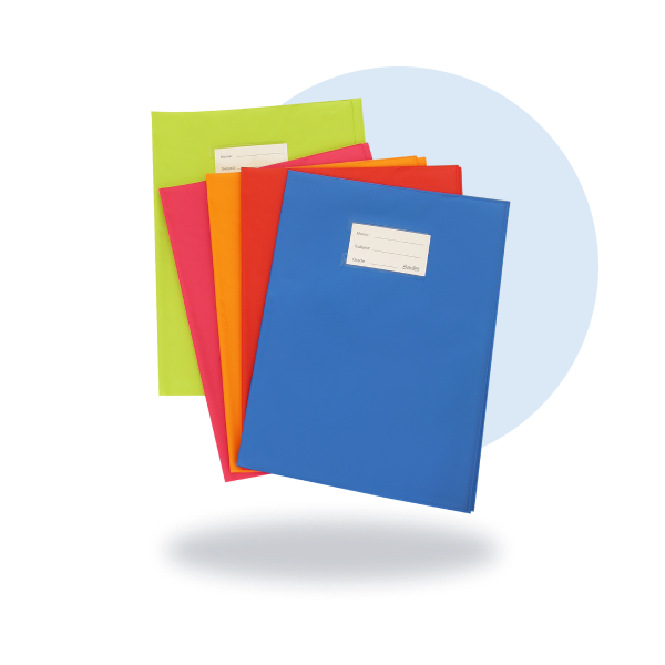 PVC Slip On Book Covers