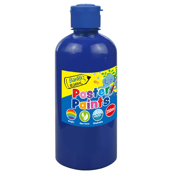 Poster Paint Blue 250ml
